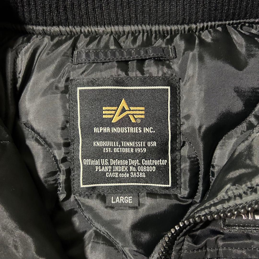 美品✨アルファインダストリーズ フーデッド リブジャケット 赤タグ サーモライト