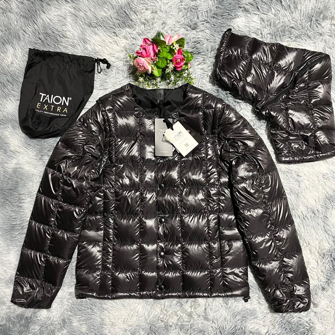 未使用　タイオンエクストラ　3way　ダウンジャケット　ヒーティングシステム　黒