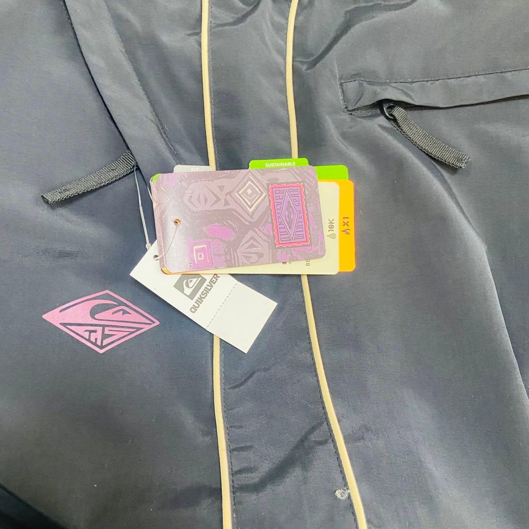 新品90s風クイックシルバースノーボードジャケットパンツウェア上下セットおまけ付