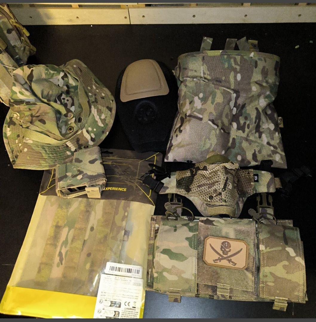 サバゲー　マルチカム　装備セット