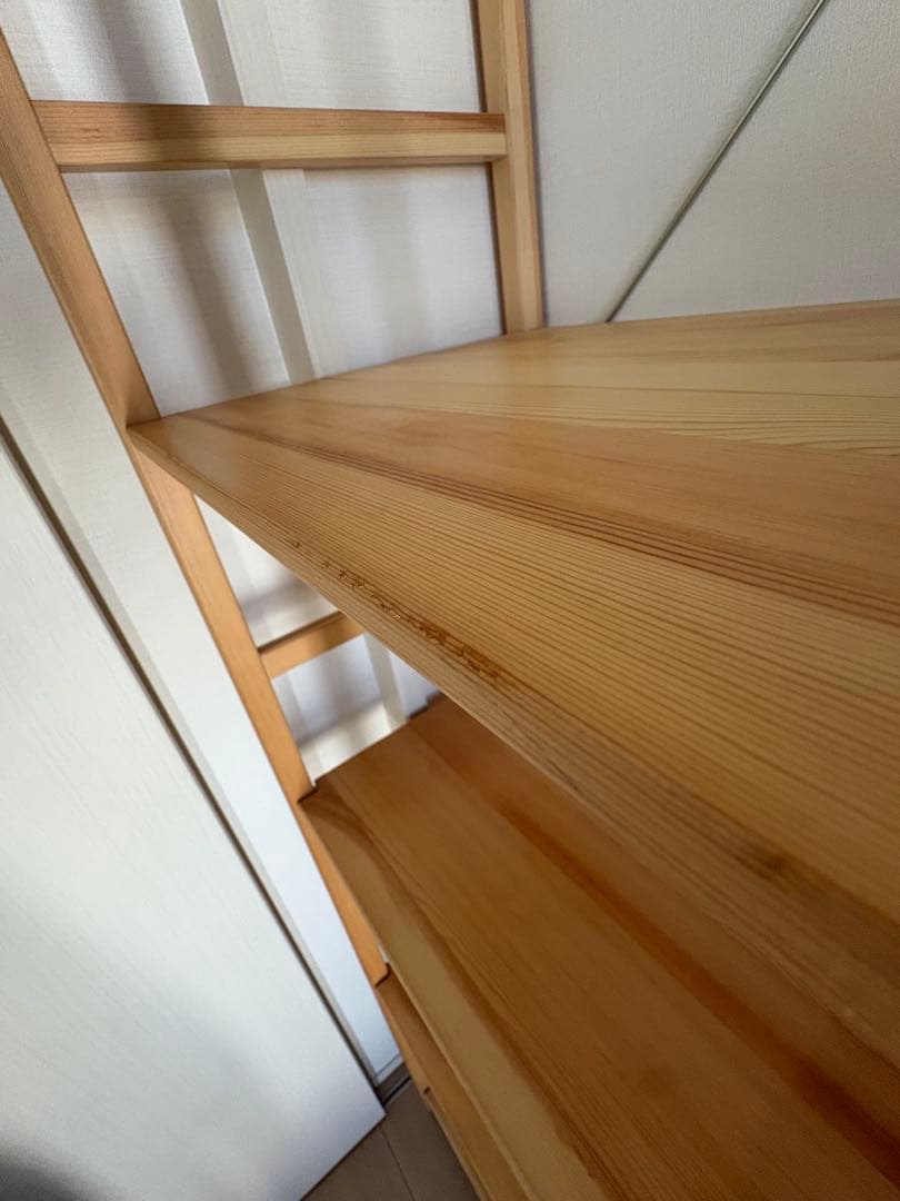 無印良品　パイン材ユニットシェルフ・５８ｃｍ幅・大・奥行39.5cm