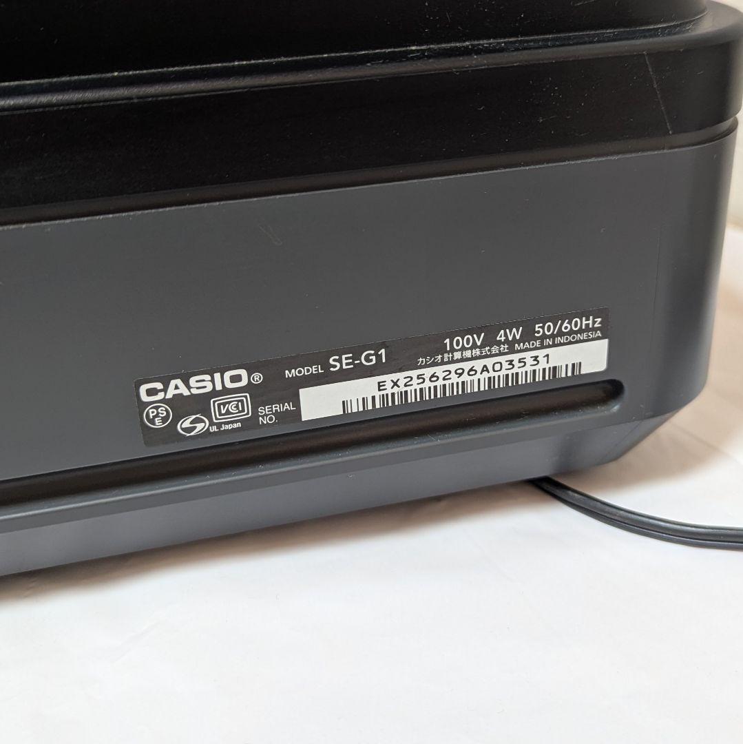 CASIO レジスター SE-G1 ブラック コンパクト レトロ