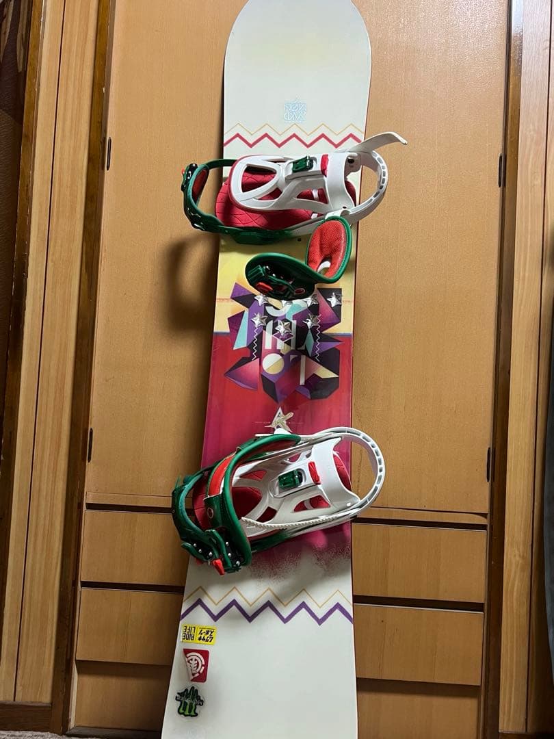 SALOMON スノーボード　ビンディングセット　袋付き