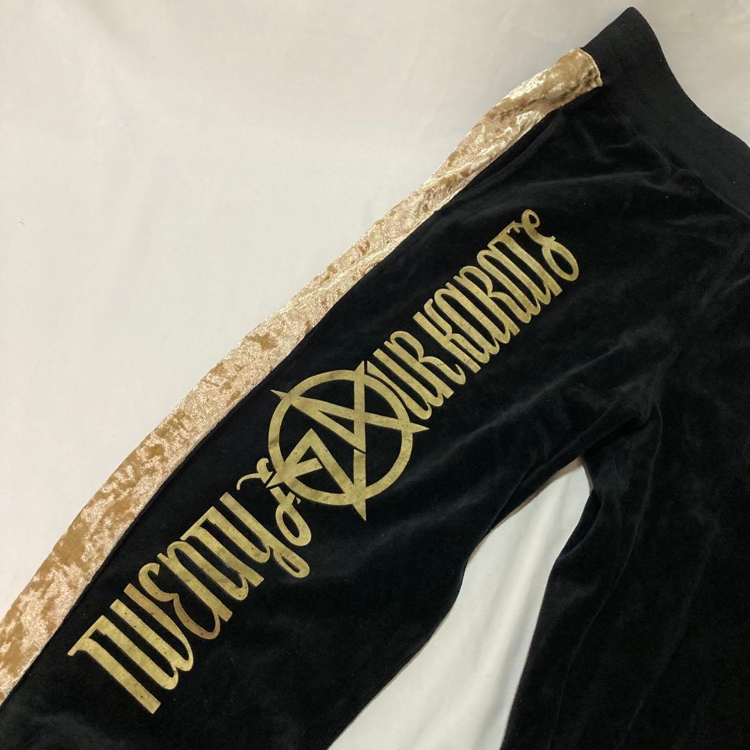 24KARATS セットアップ ジャージ　ステイゴールド　黒×金 Lサイズ