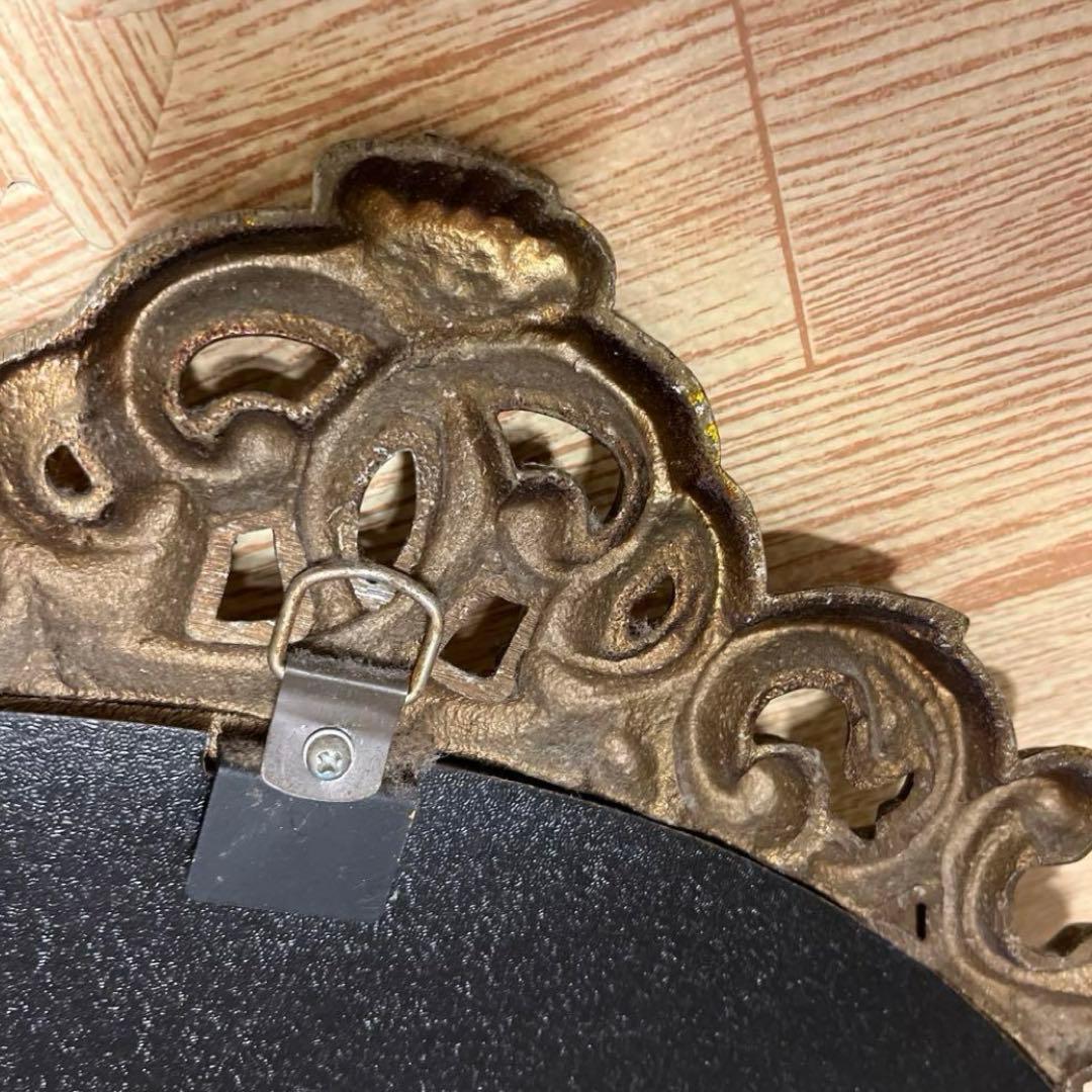 アンティーク バロックスタイル ゴールドミラー アンティークミラー高級壁掛け