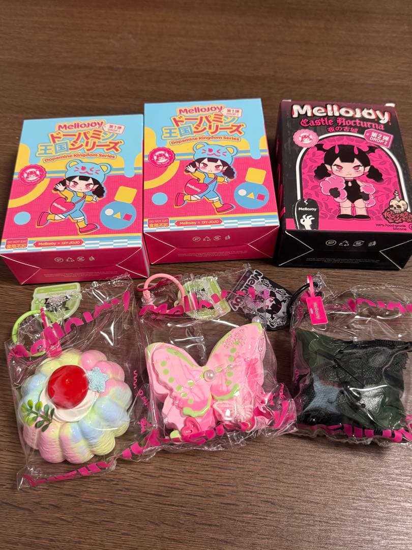 mellojoy メロジョイ とろんスクイーズ 5点セット