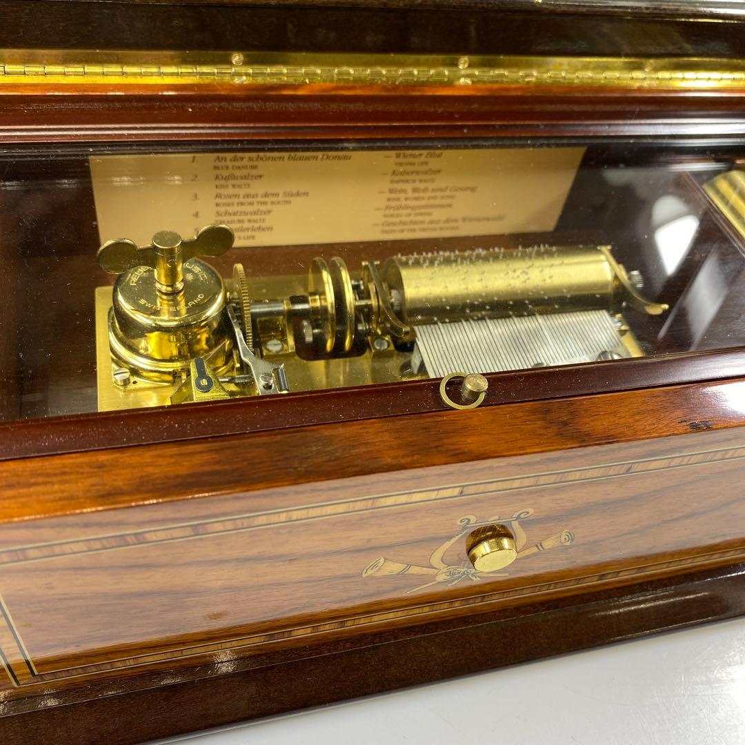 稼働品リュージュ50弁5曲替シリンダー式オルゴール替4点　東Y7-0217☆1F