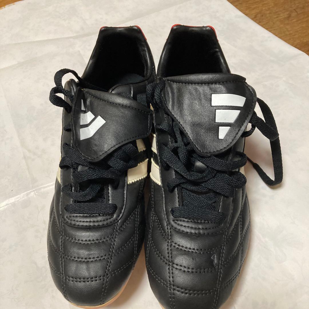 adidas サッカーシューズ 黒/赤