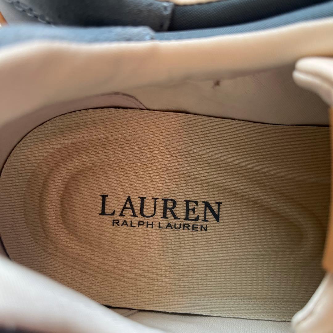 LAUREN RALPH LAUREN グレー スニーカー