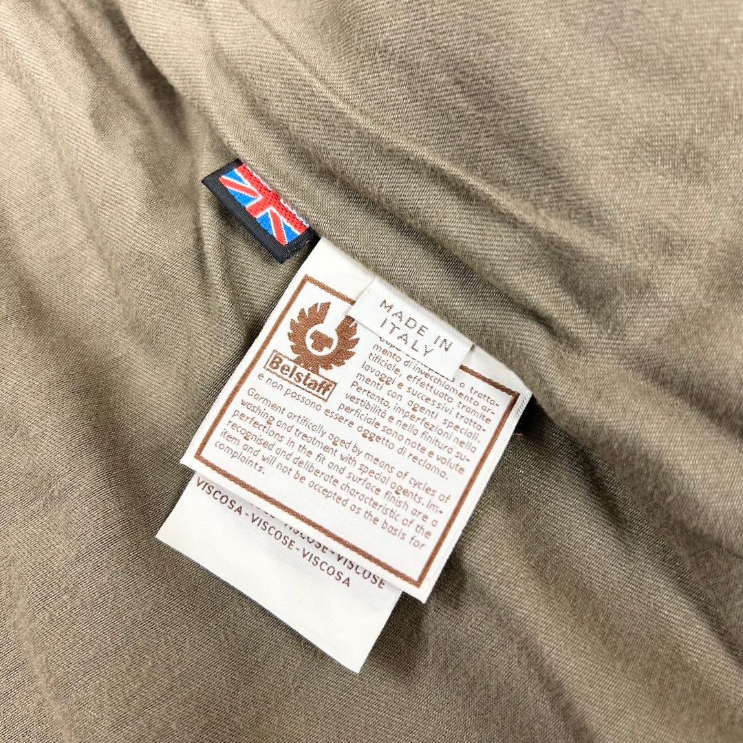 名作 Belstaff ゴールドレーベル レザー パンサージャケット 本革 42