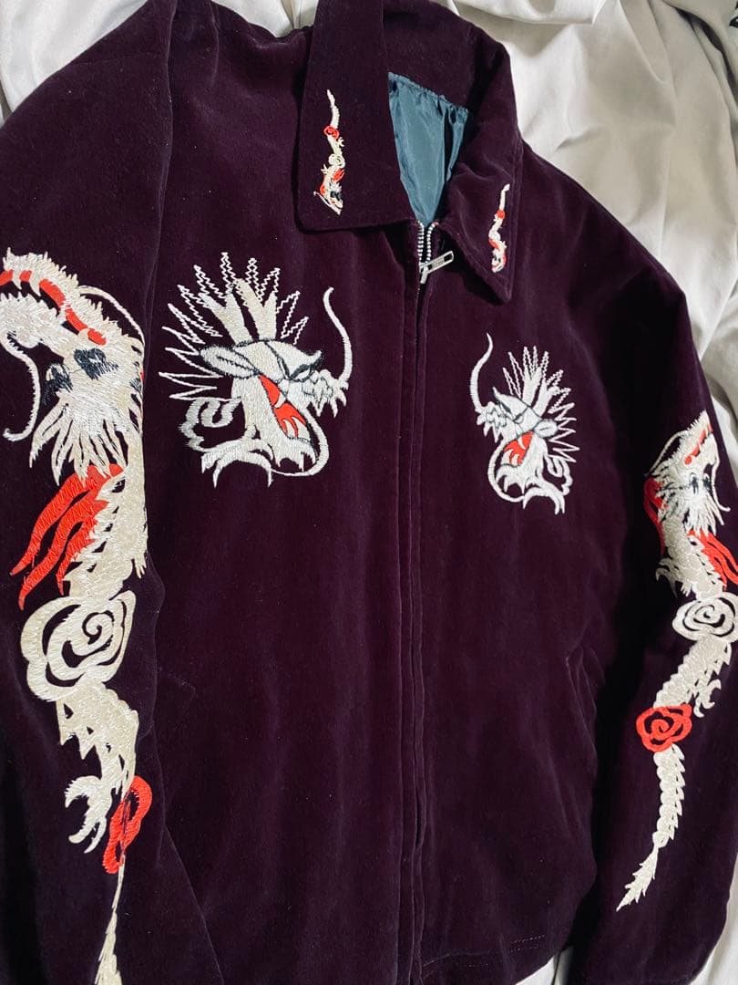 50s 日本 別珍 スカジャン ジャケット 限定 vintage Archive