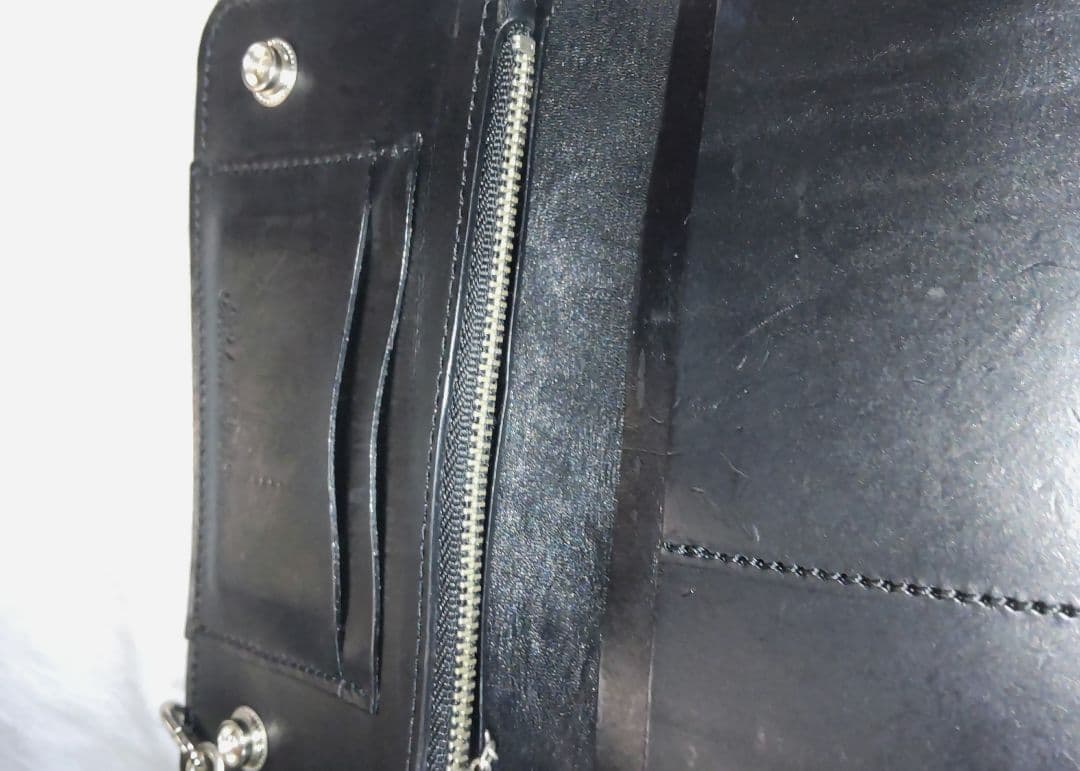 MODERNPIRATES黒い本革長財布