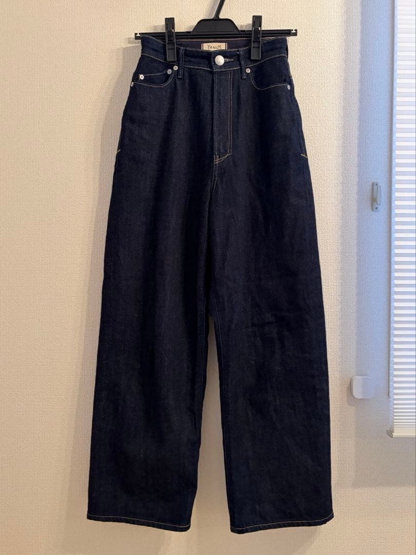 YANUK/ヤヌーク JOAN ルーズストレートデニム IENA 23