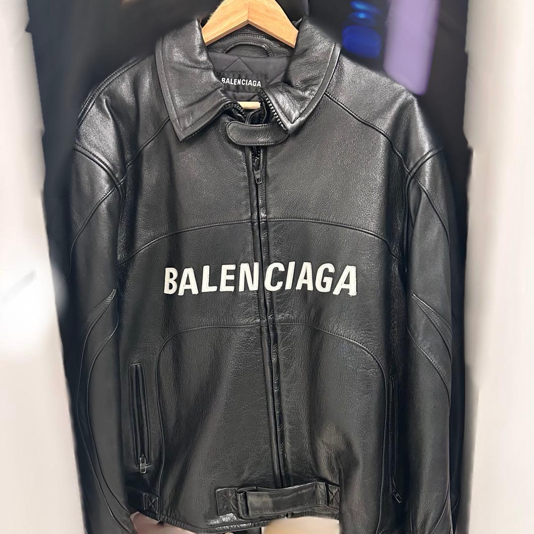 希少 BALENCIAGA ライダースジャケット