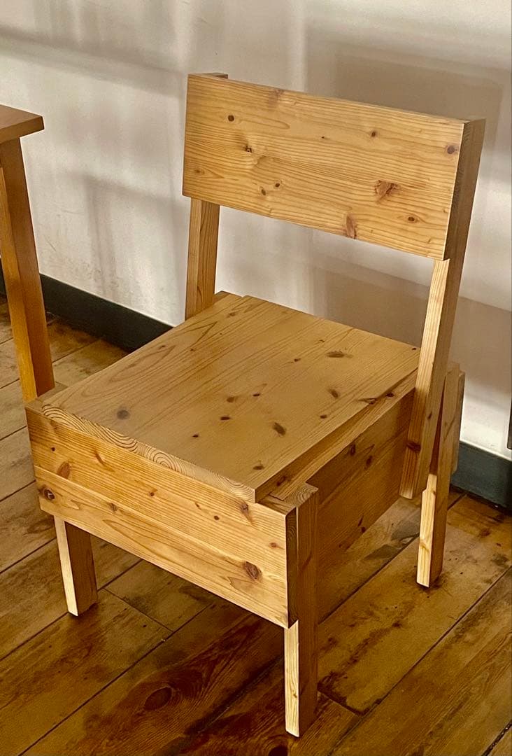 工房製作品 Enzo Mari SEDIA 1 CHAIR エンツォマーリ