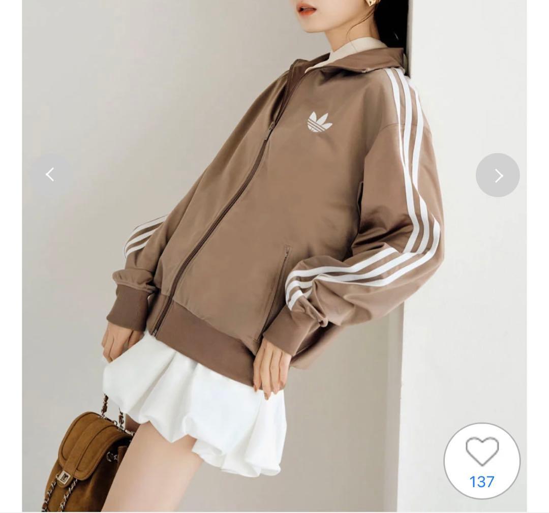 adidas×SNIDEL トラックジャケット