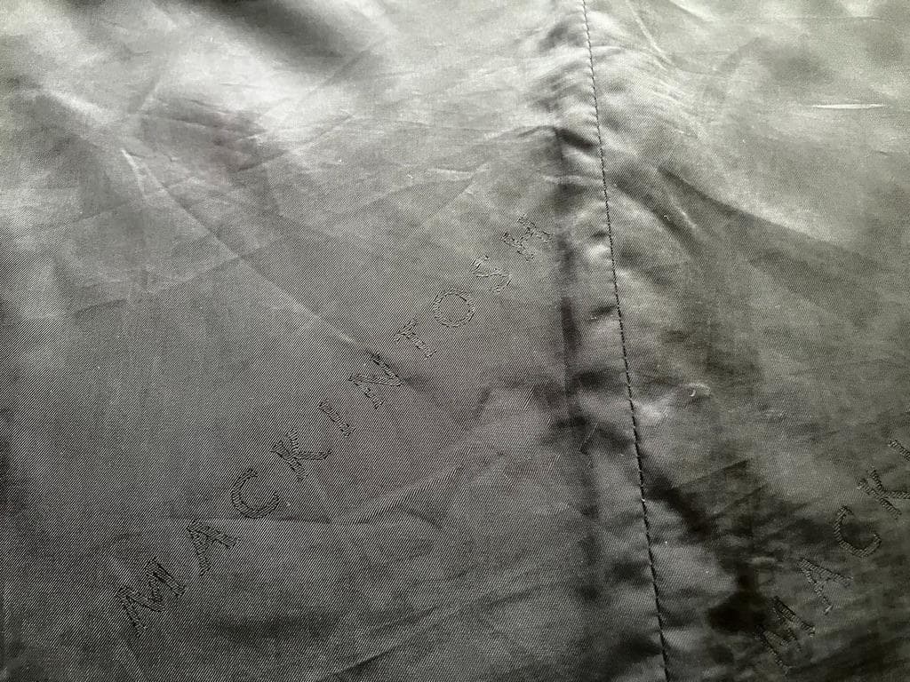 MACKINTOSH マッキントッシュ　シングルコート　ネイビー 　サイズ36