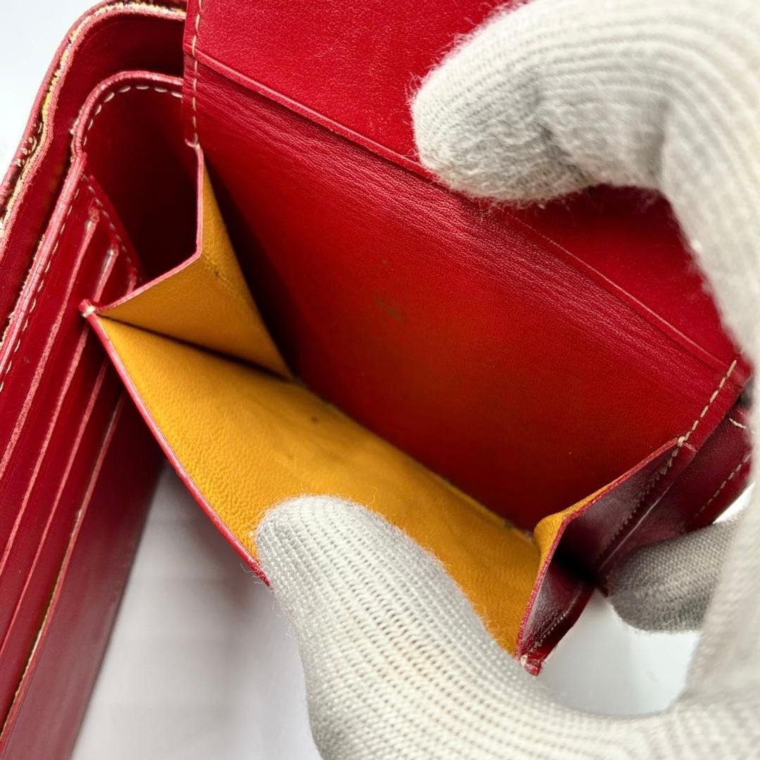 入手困難 ゴヤール GOYARD 折財布 pvc レッド メンズ ユニセックス