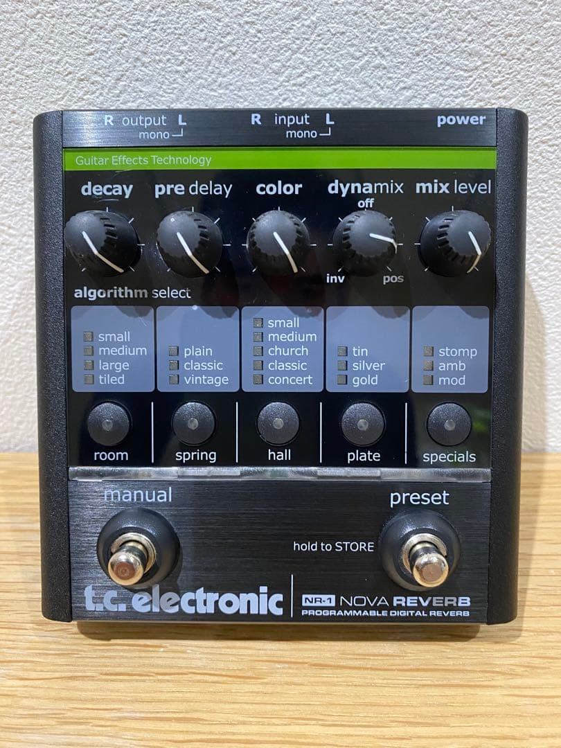 TC Electronic Nova Reverb リバーブ エフェクター