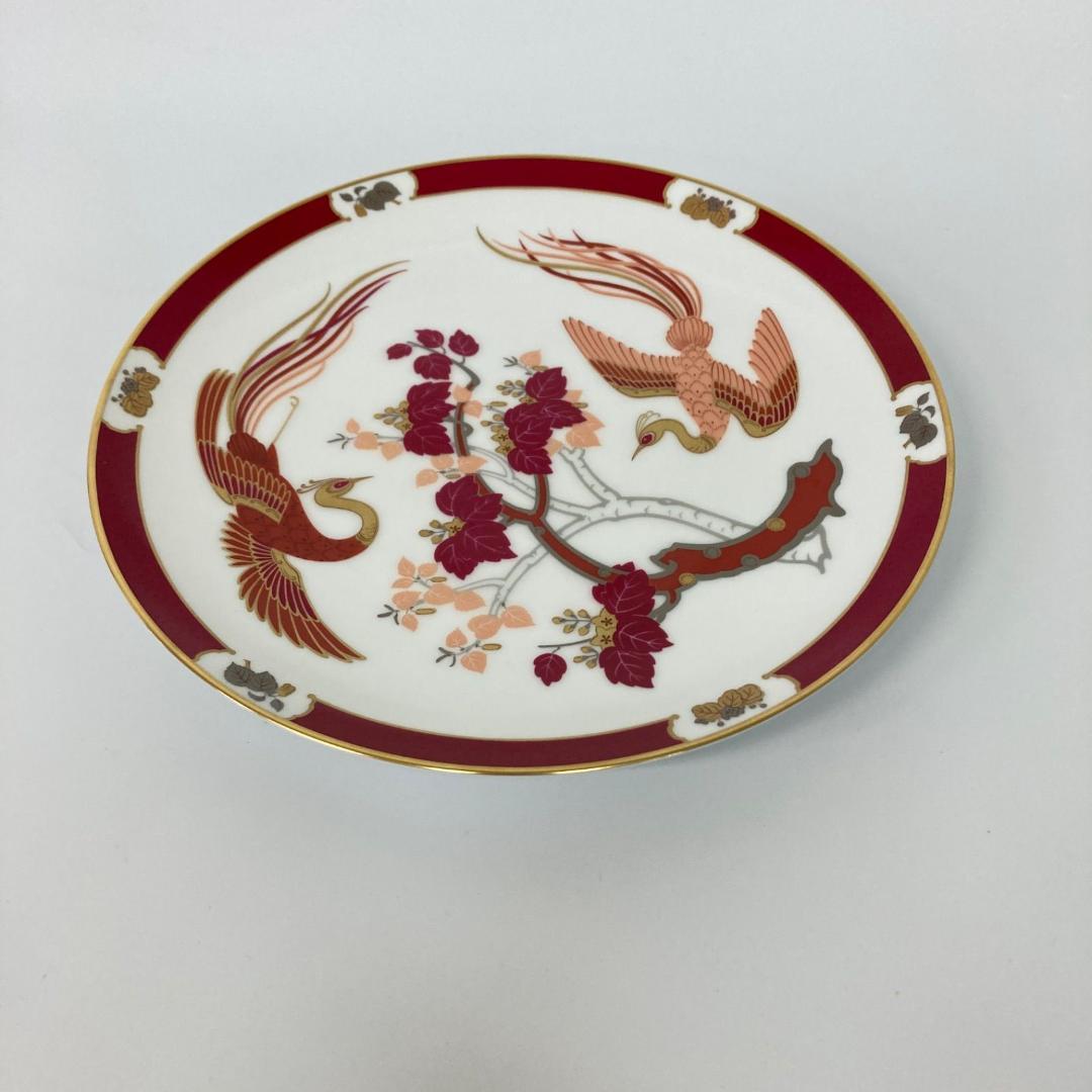 【新品】大倉陶園 オオクラトウエン「比翼連理」限定版飾皿【K1166】