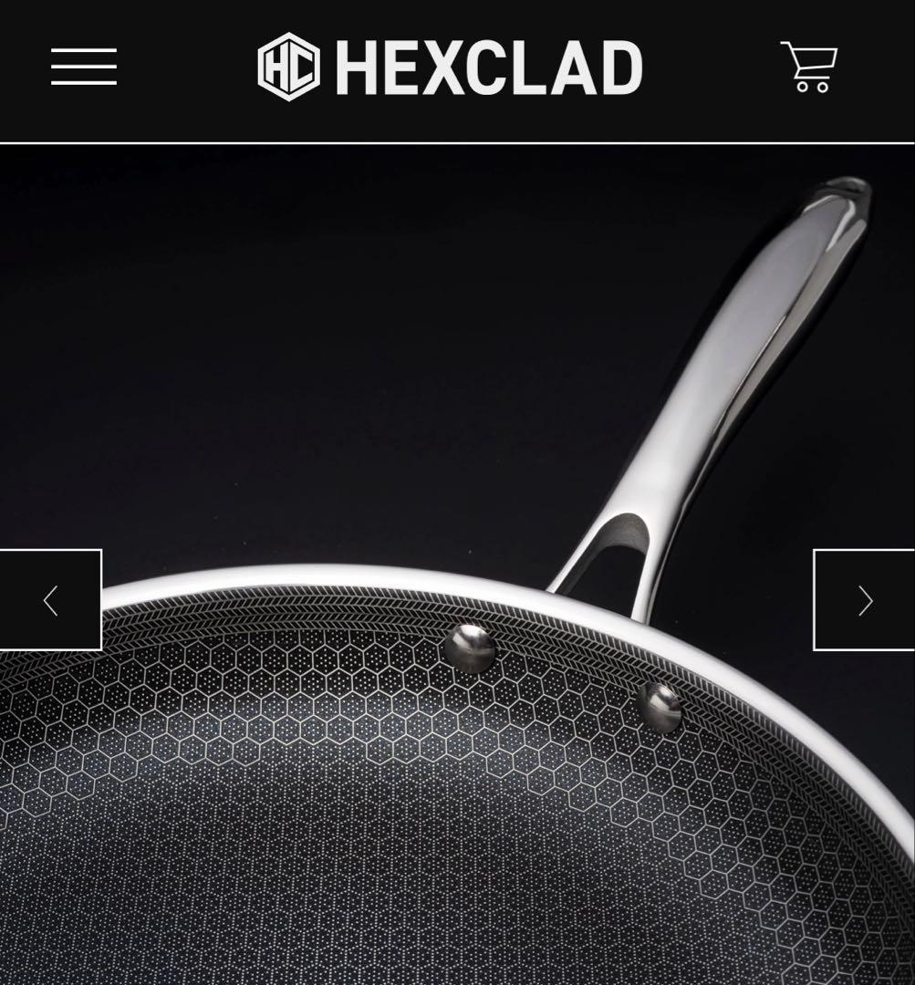 【新品未使用】30cm hexclad ヘックスクラッド フライパン 蓋付き