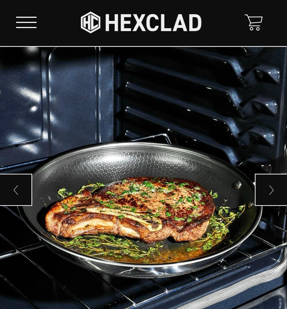 【新品未使用】30cm hexclad ヘックスクラッド フライパン 蓋付き