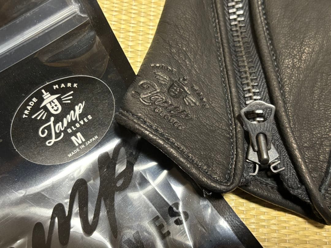 LAMP GLOVES ランプグローブス　限定ジッパーグローブ未使用