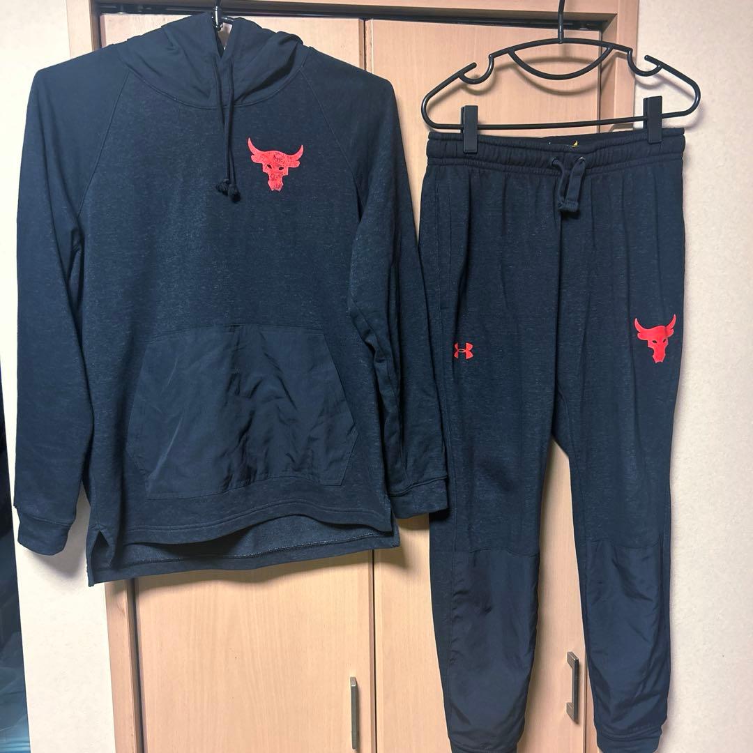 UNDER ARMOR PROJECT ROCK ジャージセットアップ