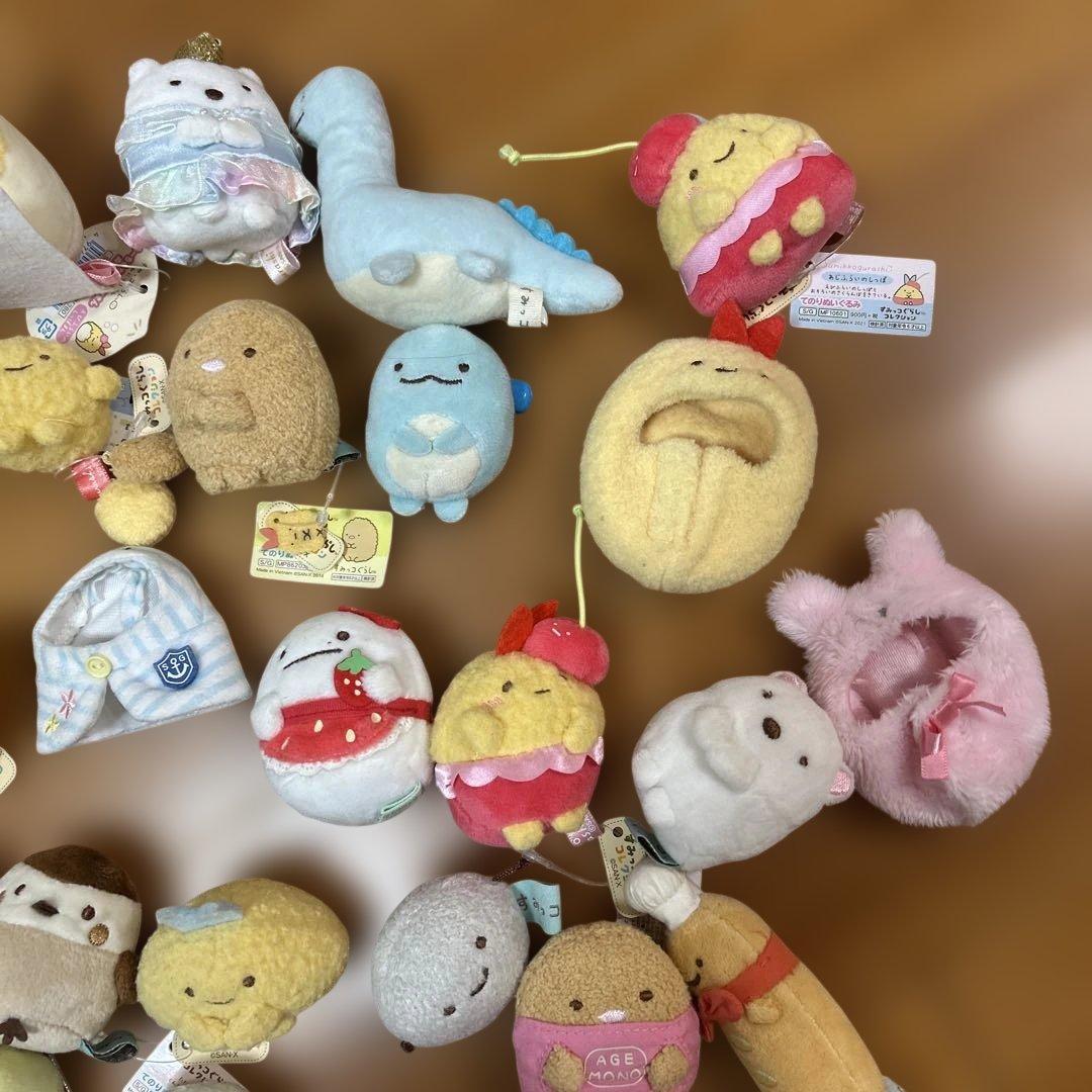すみっこぐらしまとめ売り　ぬいぐるみ・マスコットセット 約40個