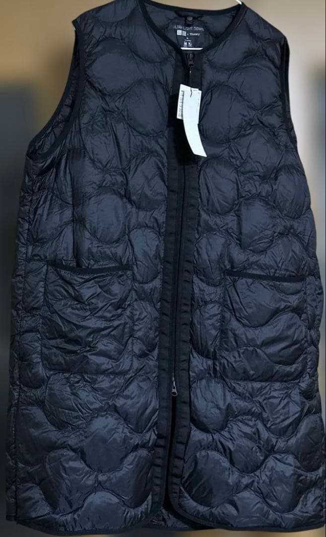 ユニクロ　セオリー　ウルトラライトダウン　ロングベスト　XL