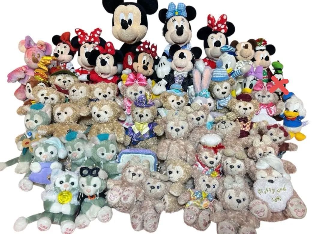 大量まとめ　大人気　ディズニーランド　ディズニーシー　かわいい　ぬいぐるみ