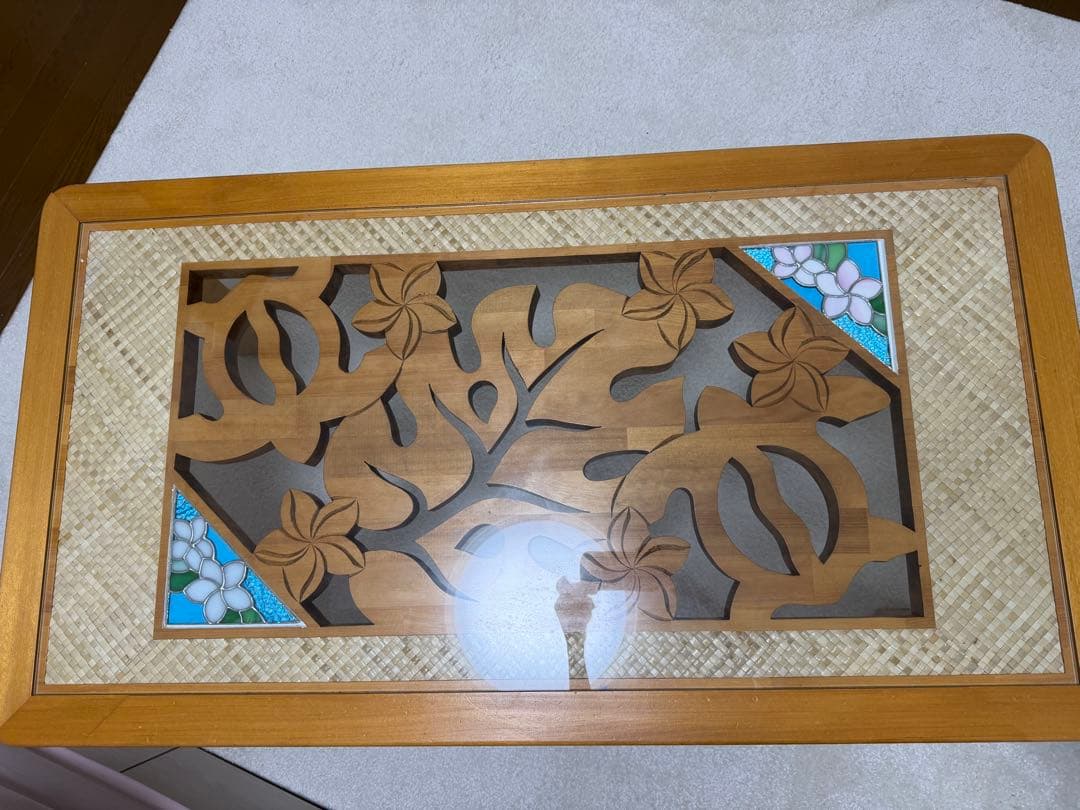 ハワイアンテーブル　ローテーブル