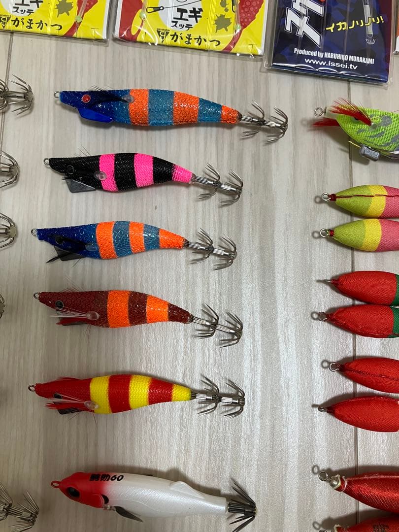 イカメタル用エギとメタルスッテ、ほぼ未使用品