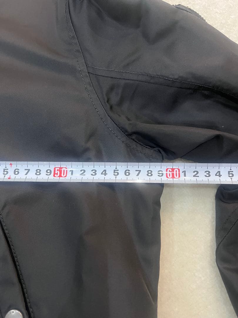 専用　COACH コーチ　リバーシブル　ブラック MA-1ジャケット　L