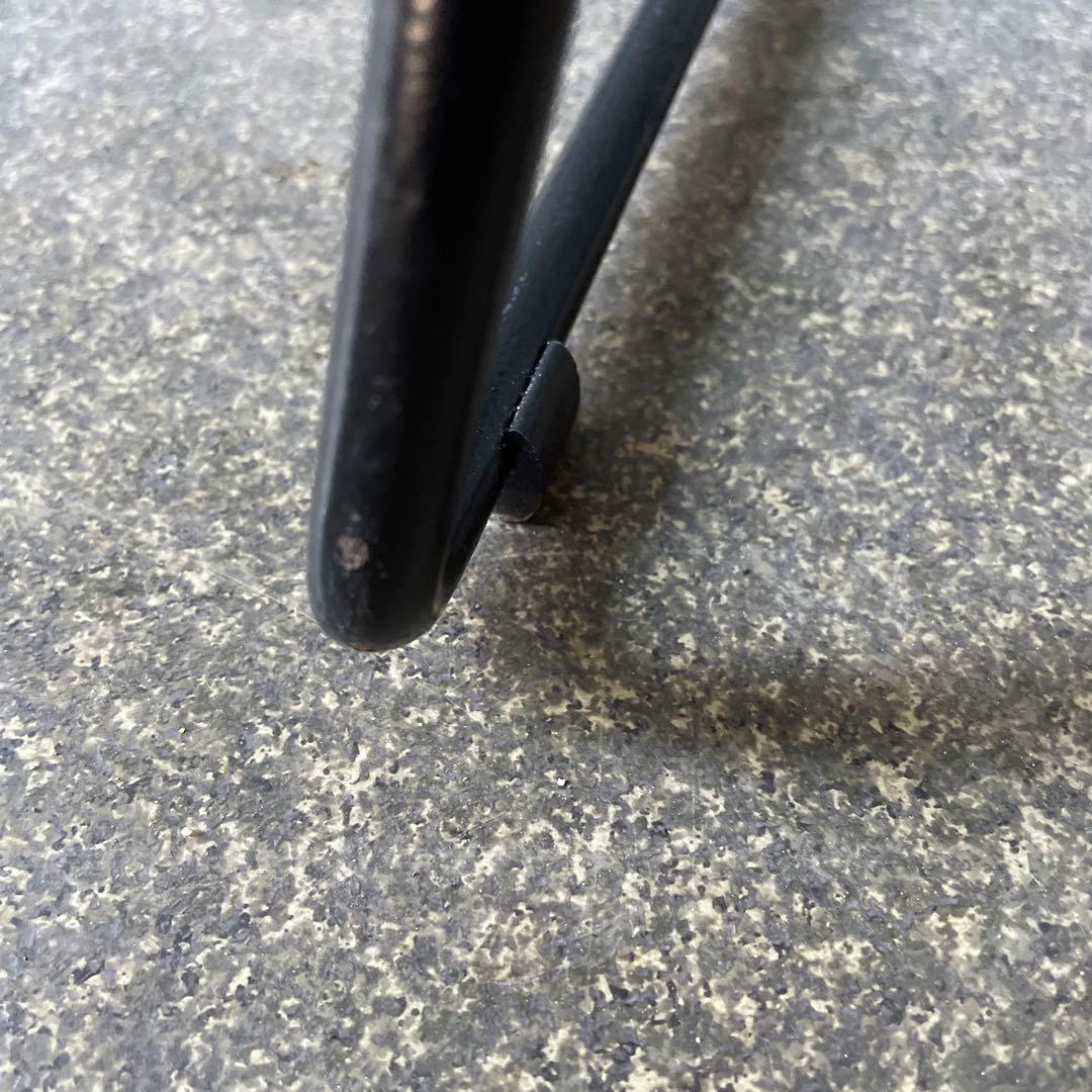 宮武製作所　MASARAスツール　1脚　鉄脚　本革