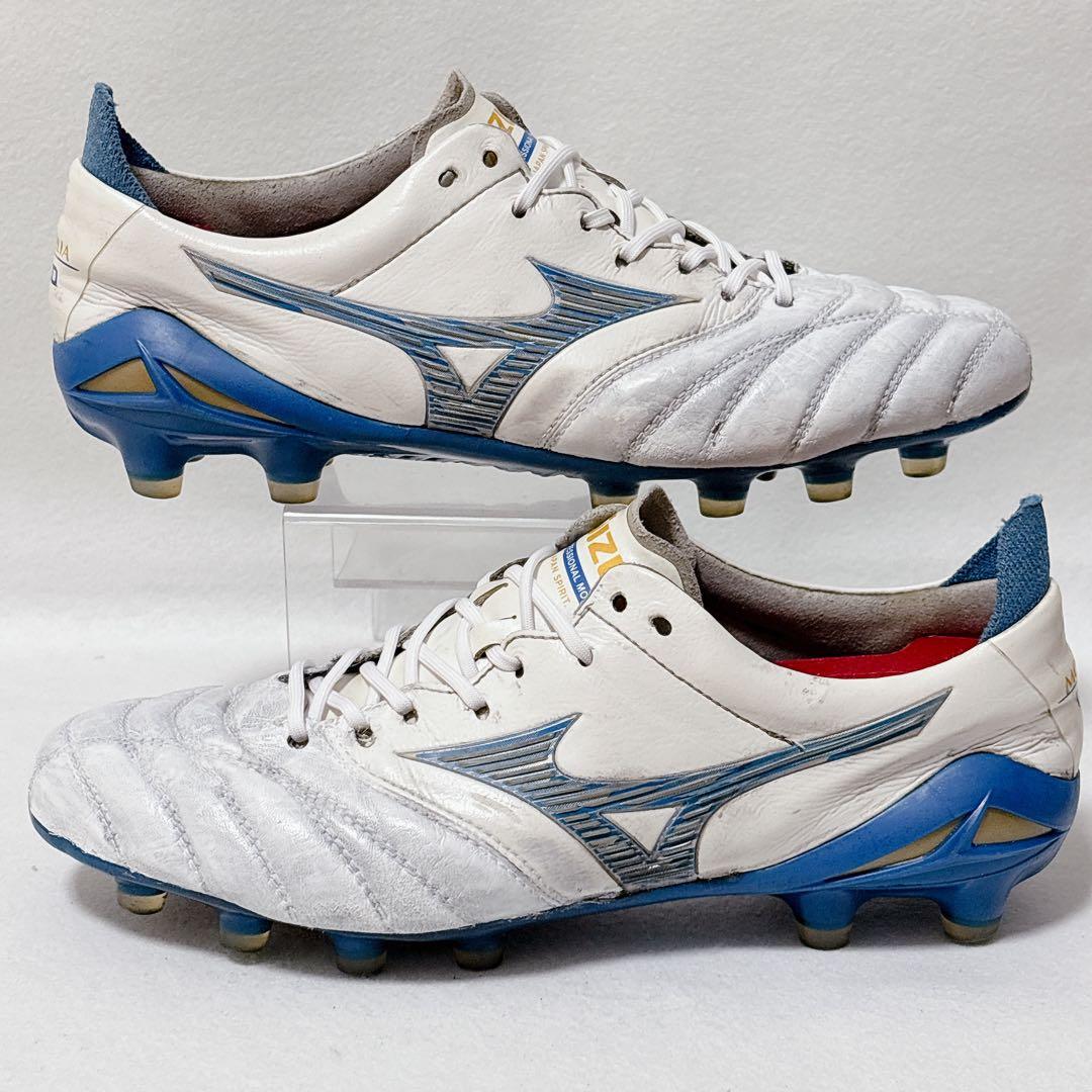 モレリアネオ 4 JAPAN 24.5cm ホワイト　ブルー　白　青　限定