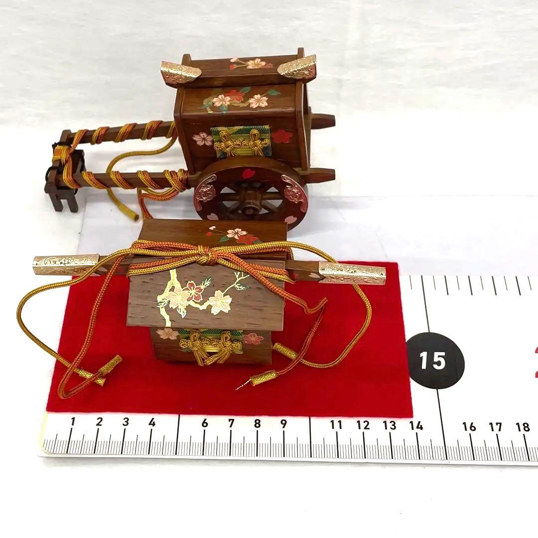 雛人形　桃の節句　雛祭り 木製雛道具