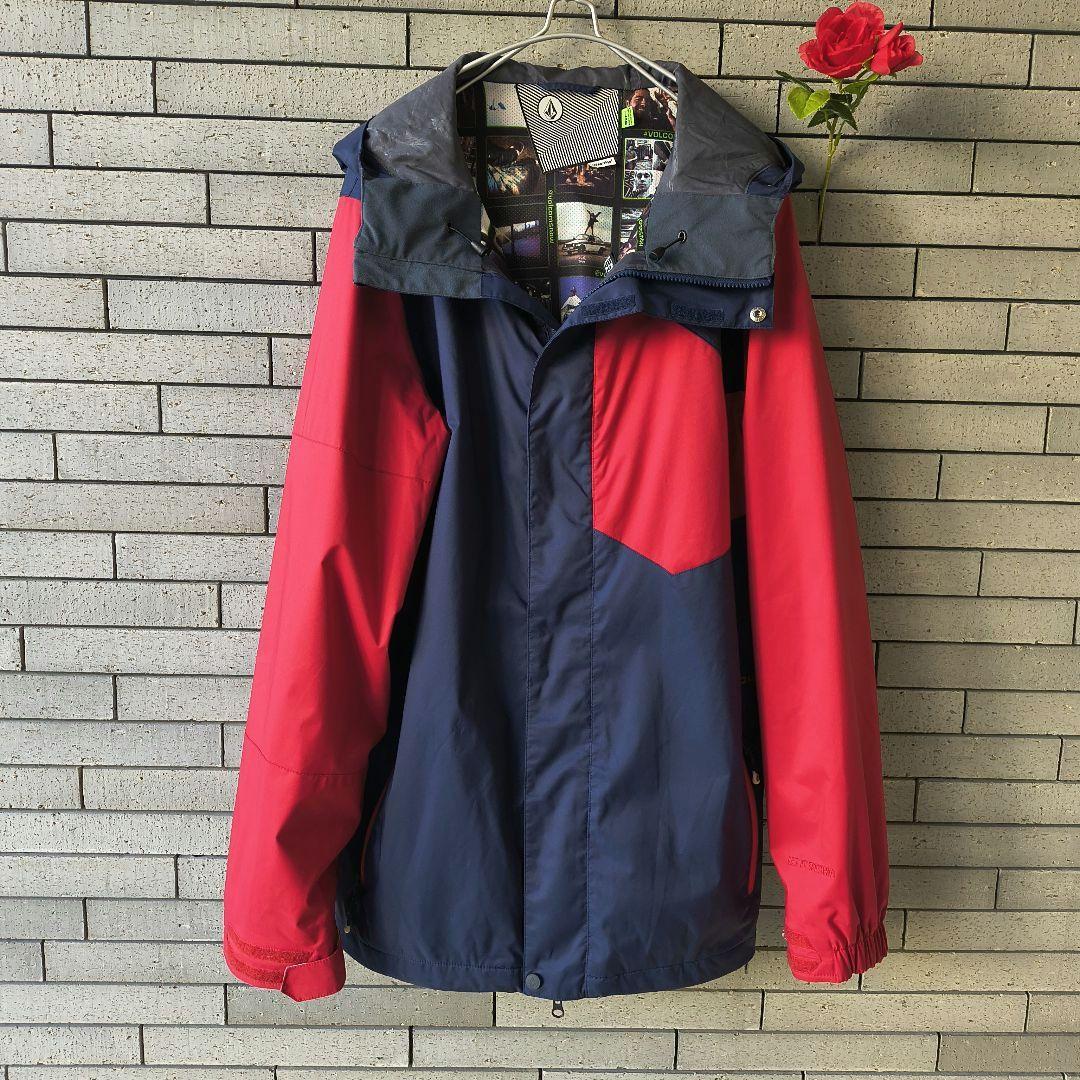 ♠【ボルコム】✨美品　スノボードジャケット　ストーンブロック　スキー　L