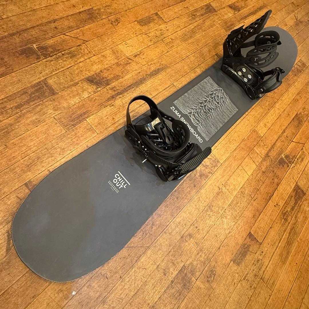 スノーボード ZUMA Chill Out 156 SALOMON SYNAPSE27.5cm