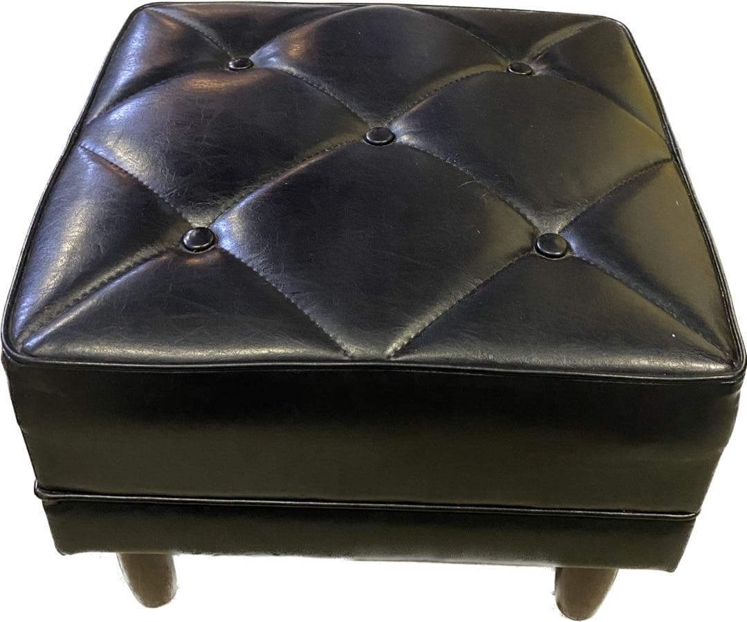 karimoku カリモク60 オットマン スタンダード ブラック