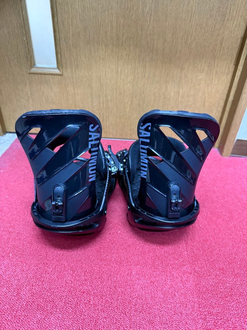 あ*ー様 SALOMON バインディング RHYTHM BLACK　正規品 スノ