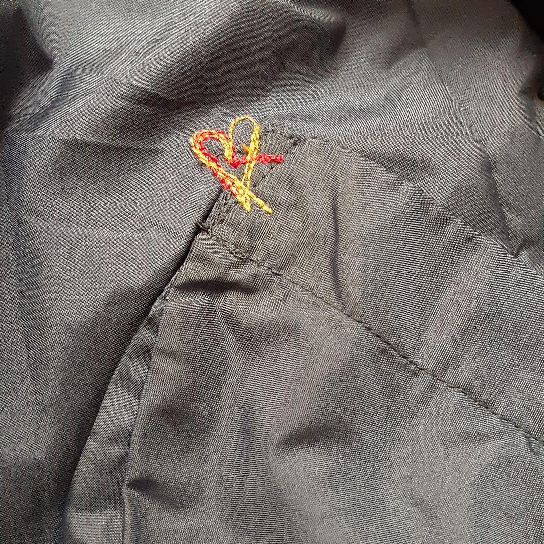 45R 45rpm ナイロン　ロングコート　ネイビー プリマロフト コート L