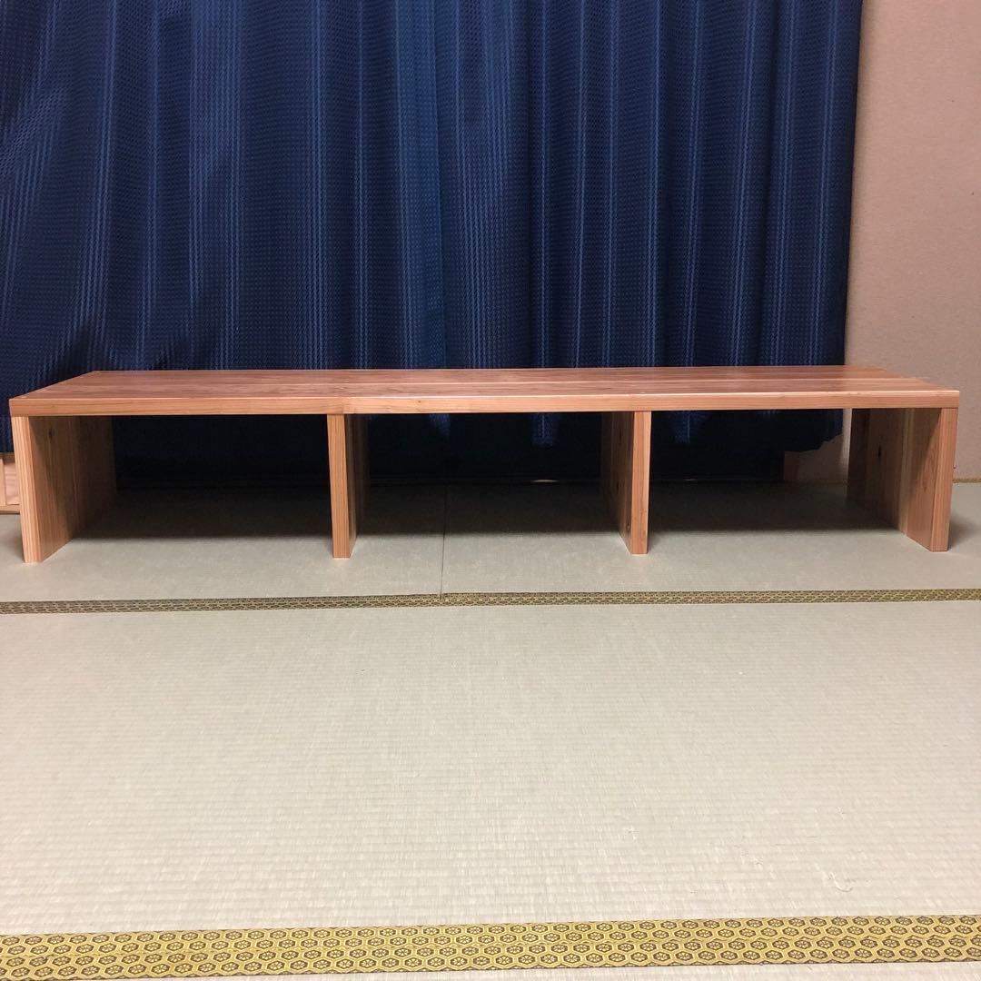 ハンドメイド　テレビ台　棚　オーダー受け付けます。