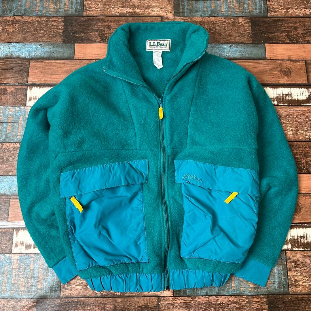 シ*ミ様 ビンテージ　古着　USA製　L.L.Bean フリースジャケット　サイ