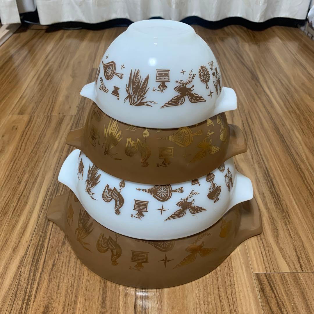 オールドパイレックス アーリアメリカン ４点セット