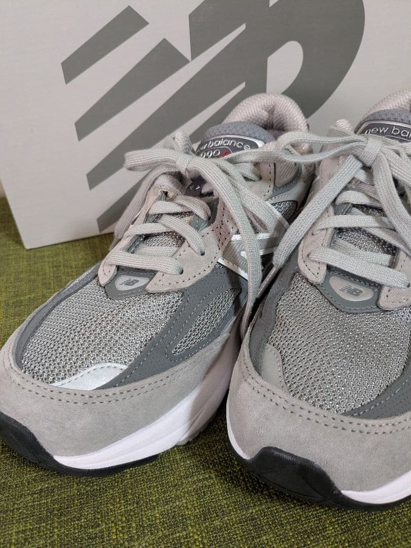 【極美品】New Balance 990v6 グレー 24.0cm