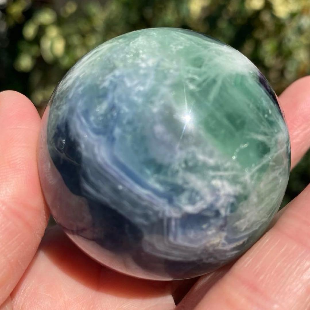 エンジェルフェザーフローライト スフィア 高品質 I