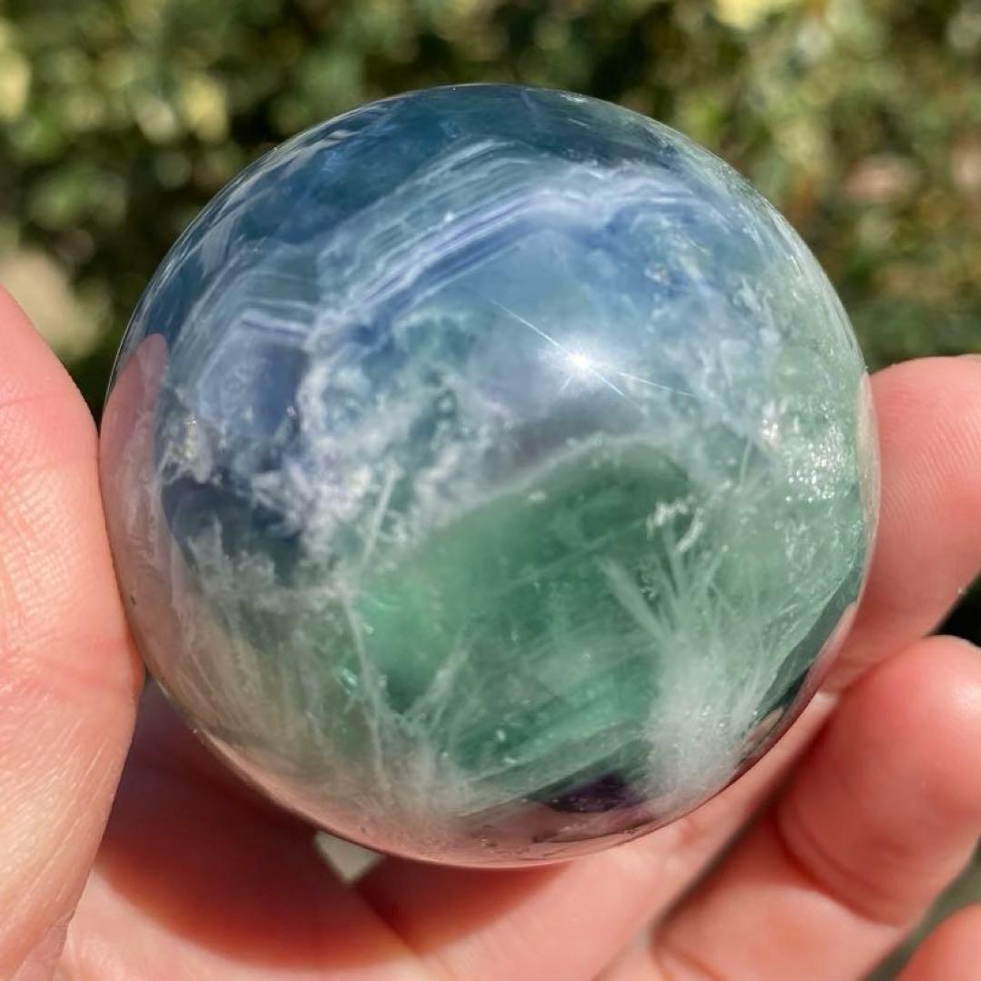 エンジェルフェザーフローライト スフィア 高品質 I