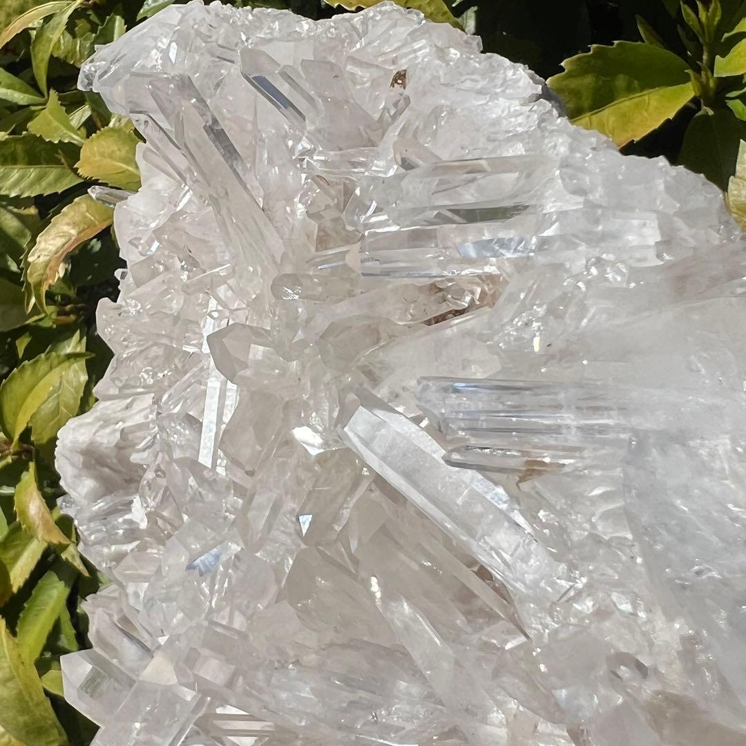 ‪☆想像絶する☆究極の煌めき 極上別格品‪☆☆レインボー 水晶クラスター 天然石