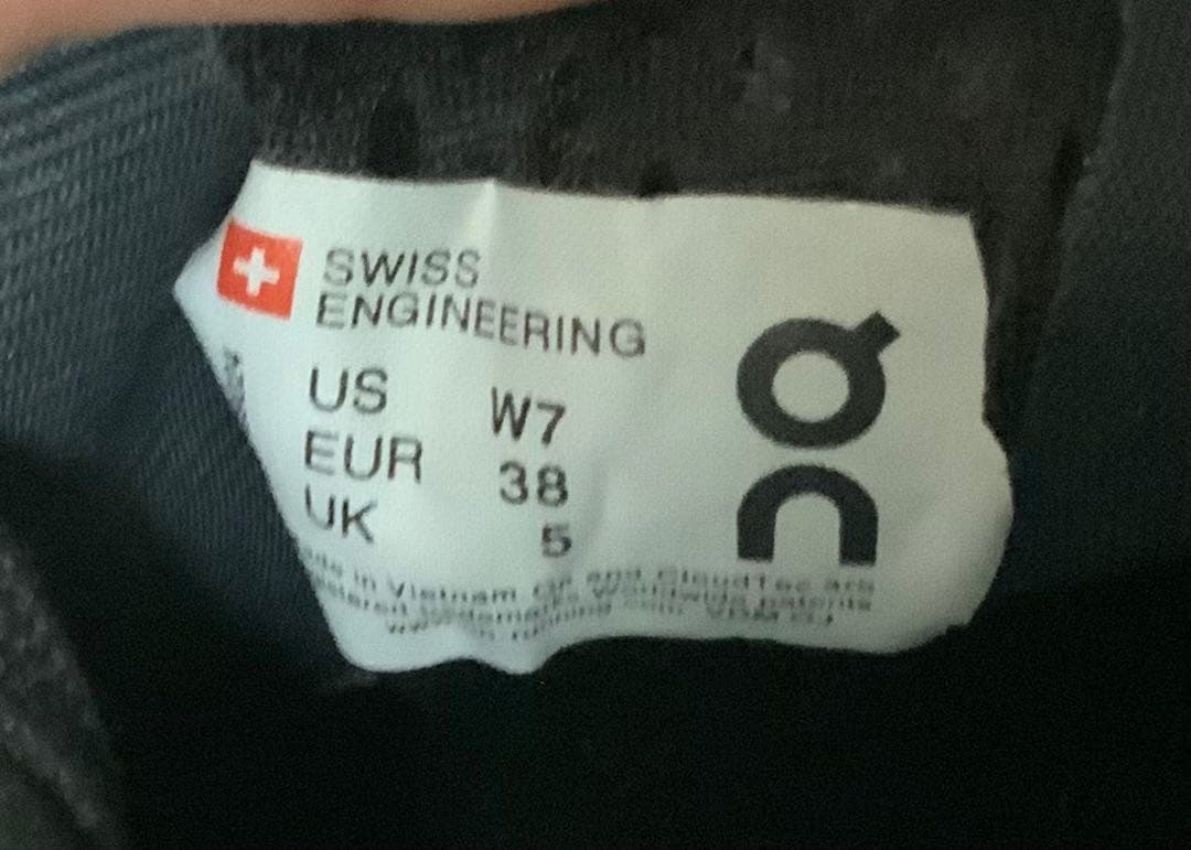 On オン Cloudmonster クラウドモンスター 黒 24㎝　美品